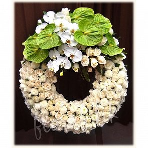 F24 喪事花圈-喪事花牌